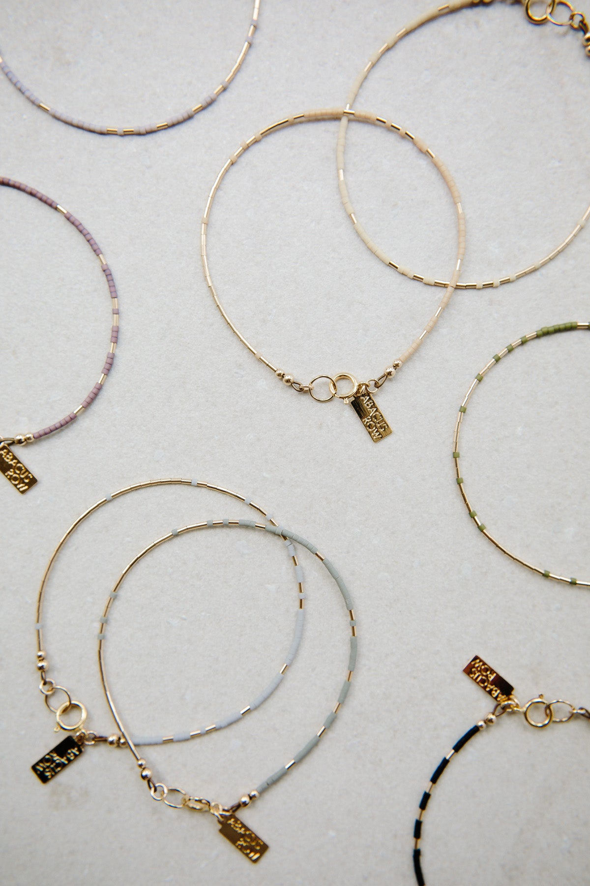 Rhea Bracelets by Abacus Row Handmade Jewelry