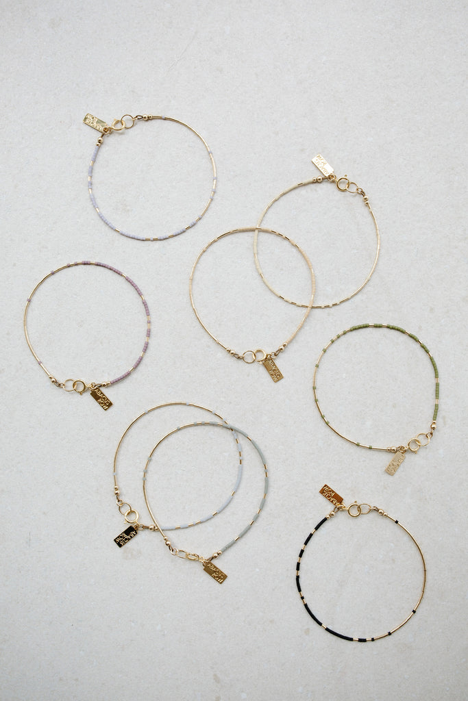 Rhea Bracelets by Abacus Row Handmade Jewelry