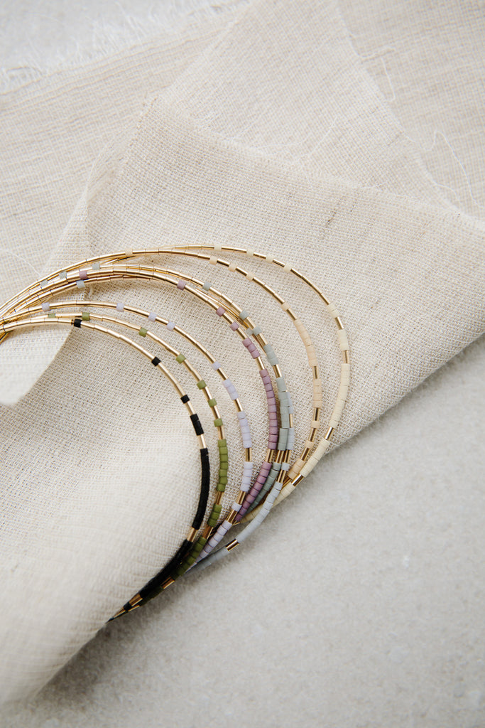 Rhea Bracelets by Abacus Row Handmade Jewelry