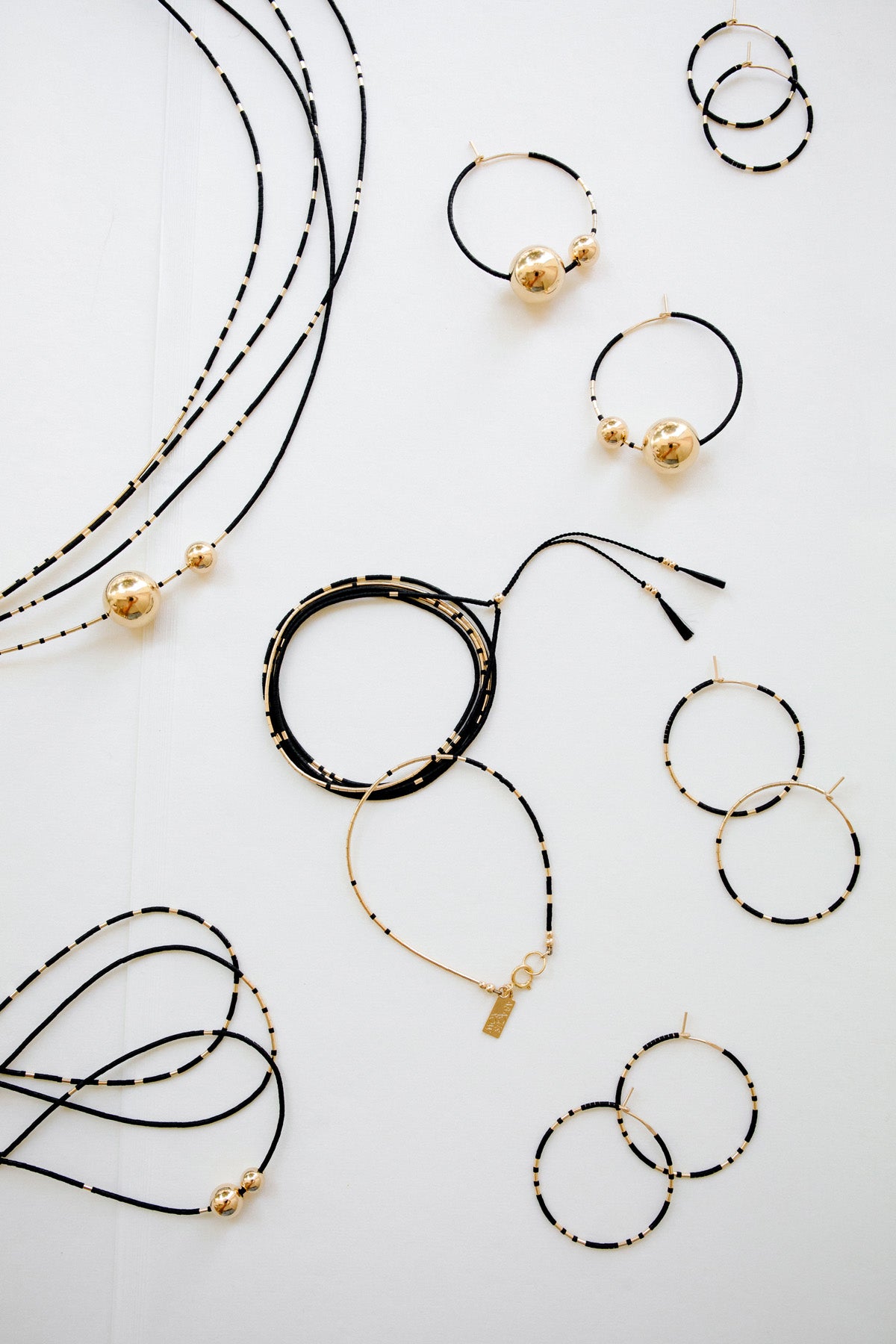 Thebe Bracelet in Ink by Abacus Row Handmade Jewelry