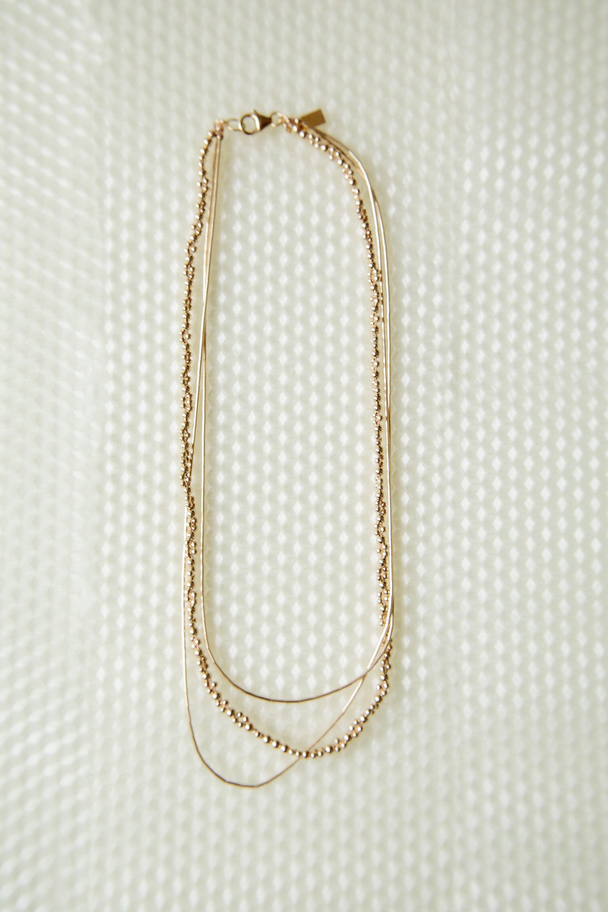 Zeta Necklace styled by Abacus Row Handmade Jewelry