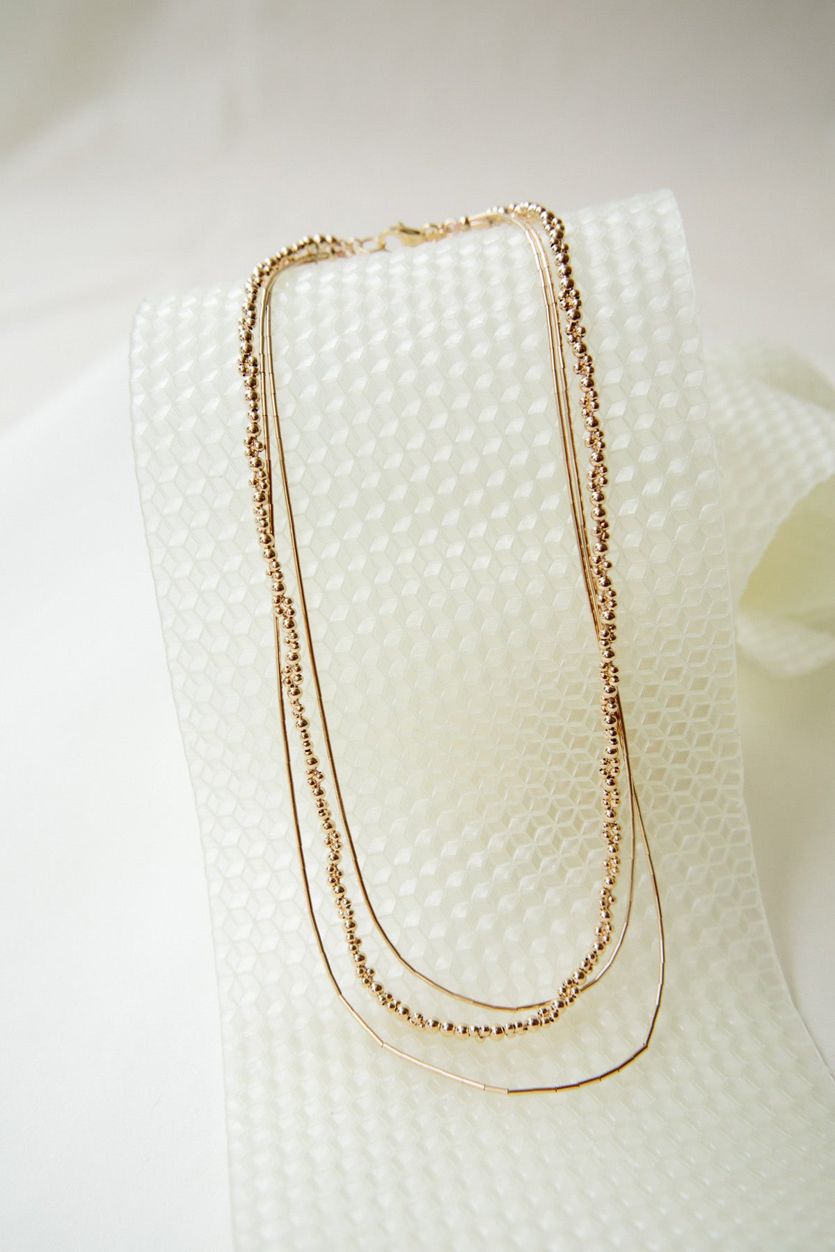 Styled Zeta Necklace by Abacus Row Handmade Jewelry