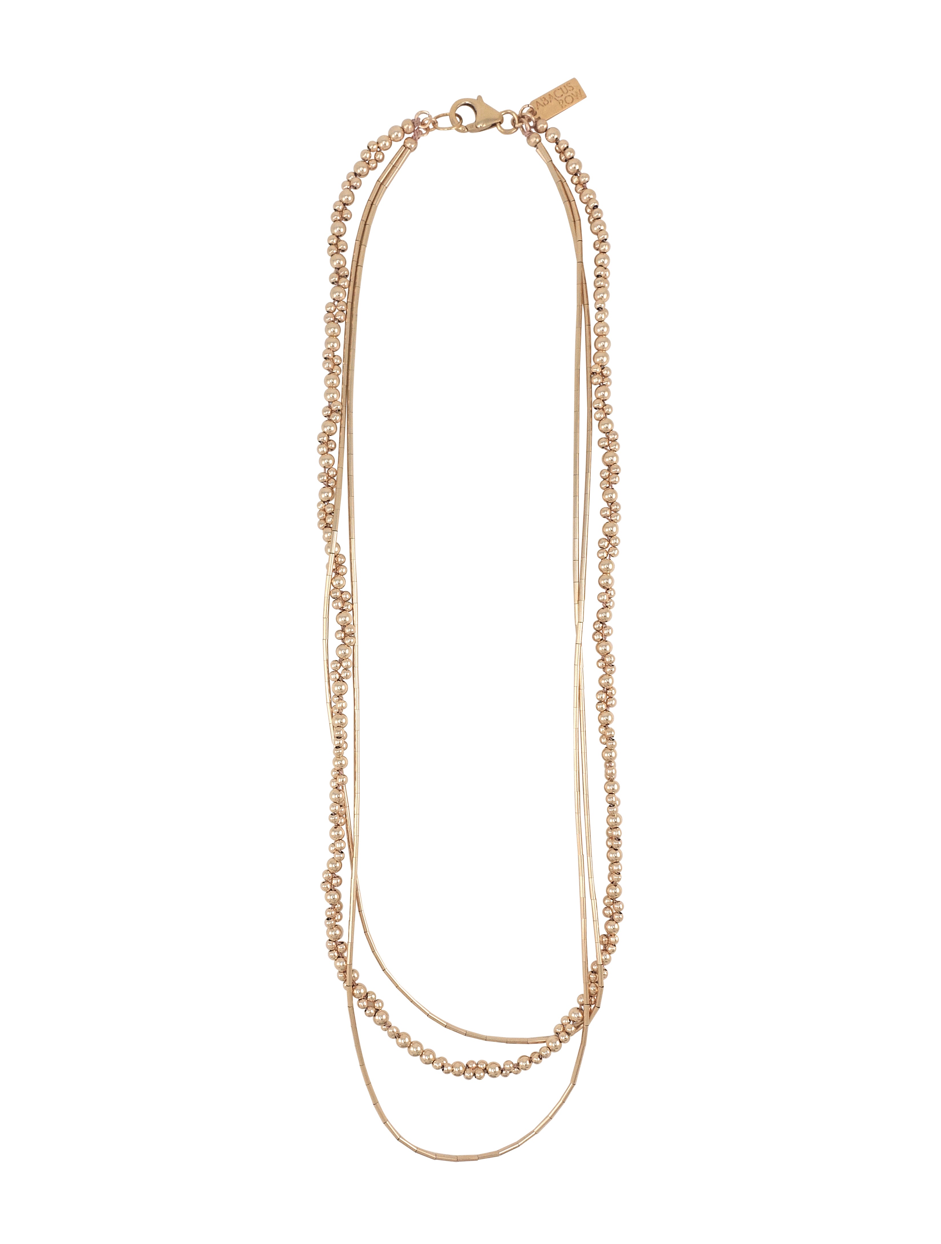 Zeta Necklace by Abacus Row Handmade Jewelry