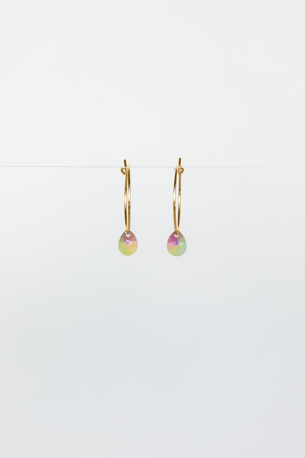 Small Petal Earrings – Iridescence