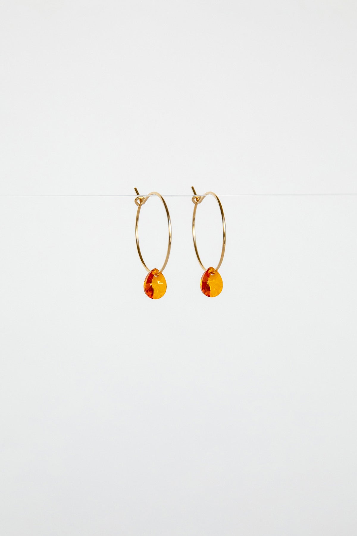 Poppy Small Petal Earrings by Abacus Row Handmade Jewelry