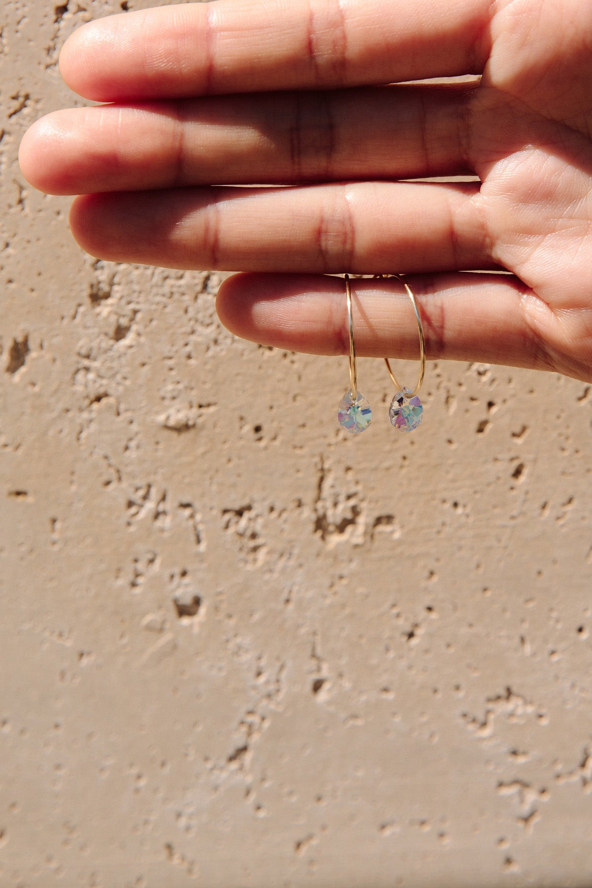 Prism Small Petal Earrings by Abacus Row Handmade Jewelry