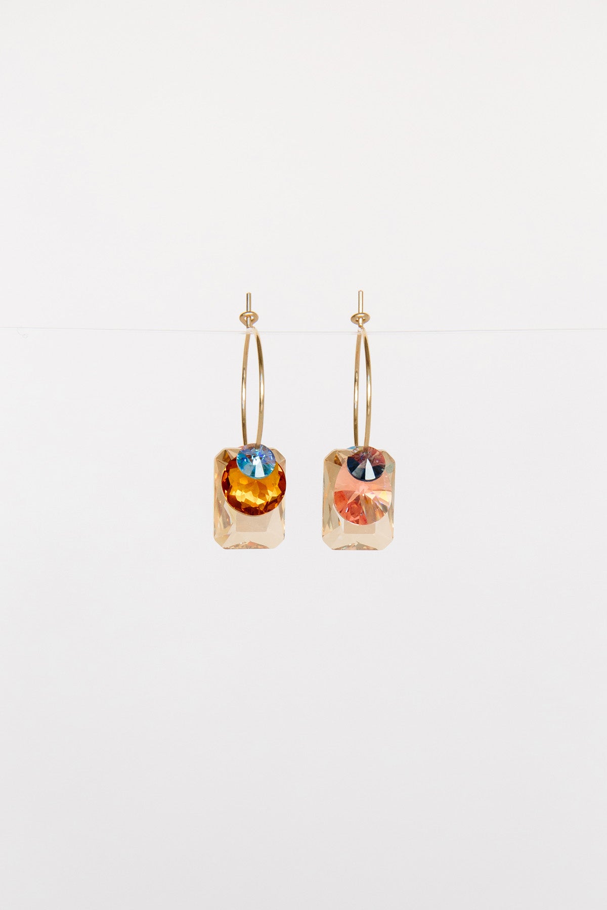 Sweet Pea No. 1 Earrings by Abacus Row Handmade Jewelry