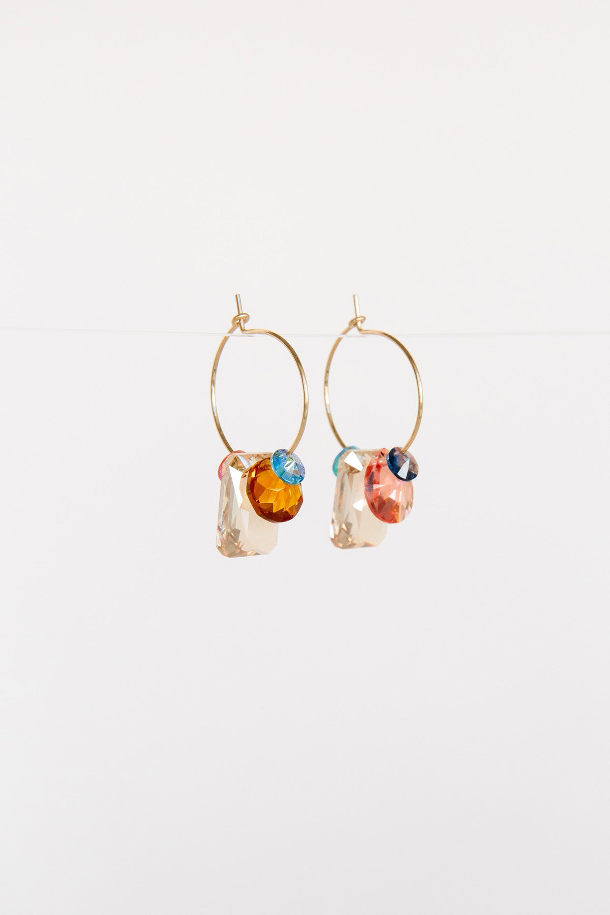 Sweet Pea No. 1 Earrings by Abacus Row Handmade Jewelry
