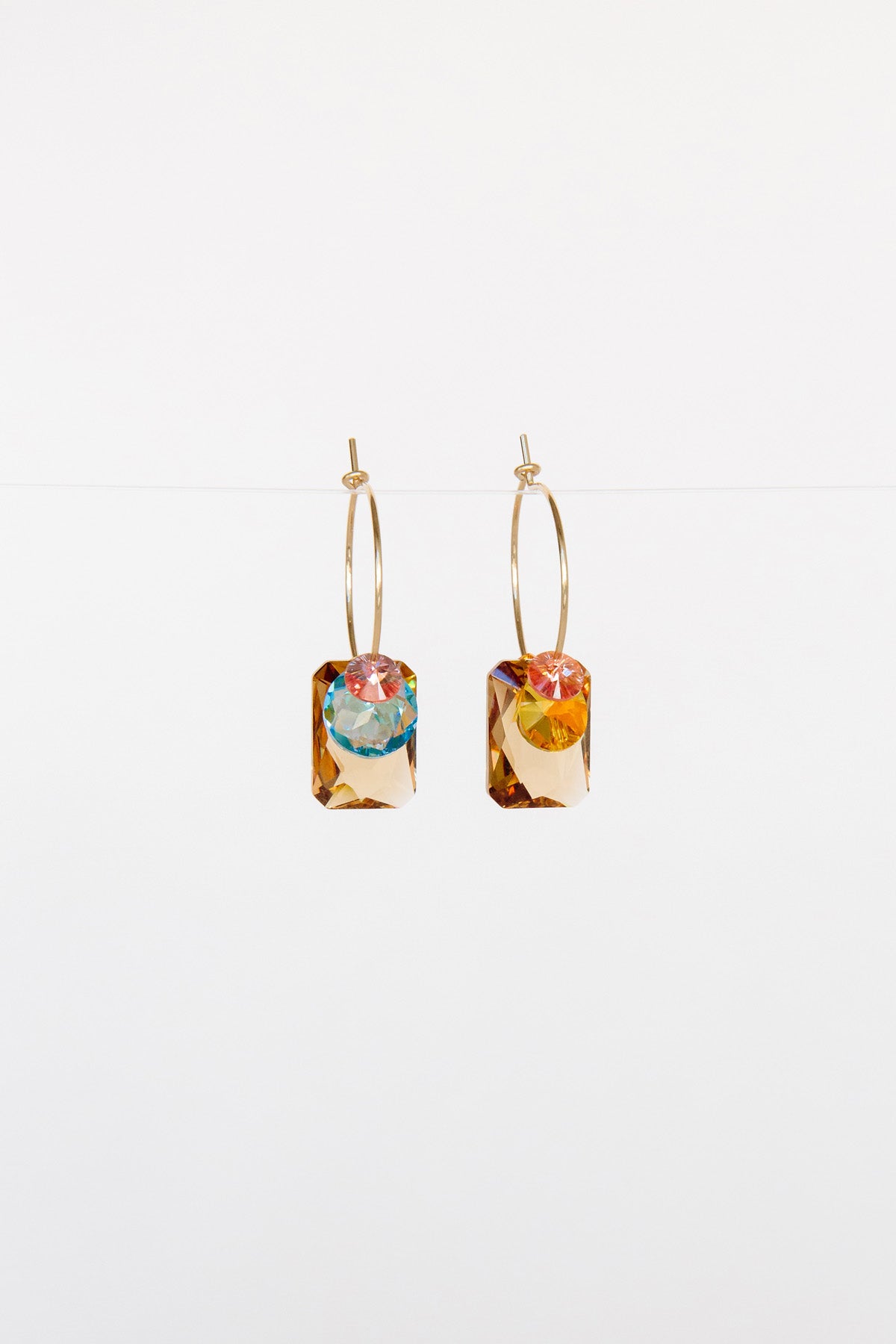 Sweet Pea No. 2 Earrings by Abacus Row Handmade Jewelry