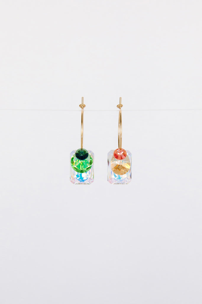 Sweet Pea No. 4 Earrings by Abacus Row Handmade Jewelry