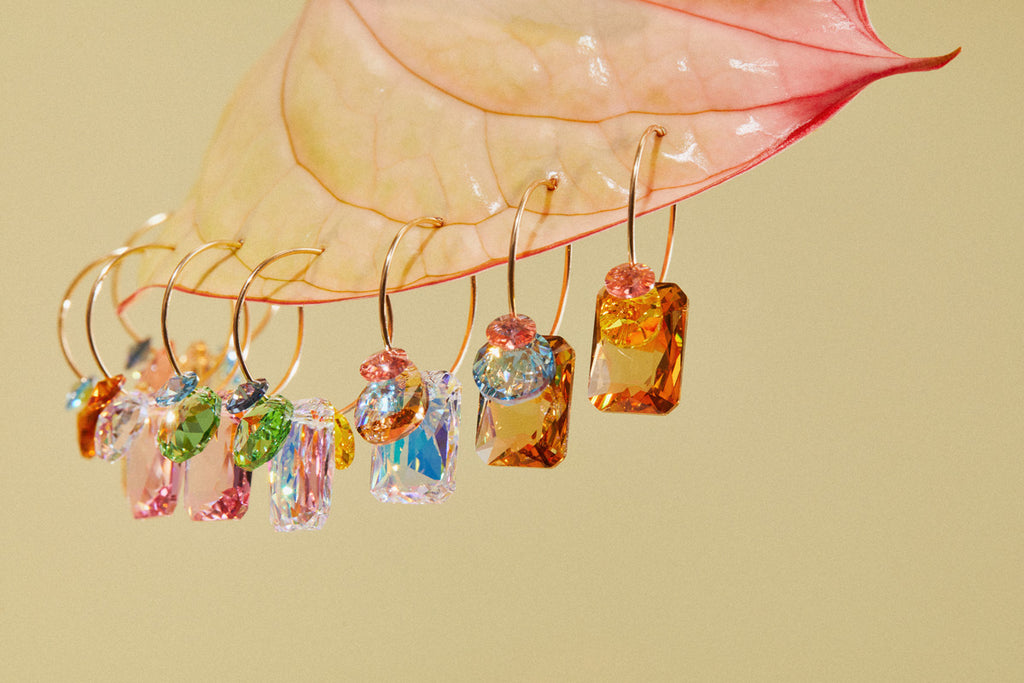 Sweet Pea Earrings by Abacus Row Handmade Jewelry