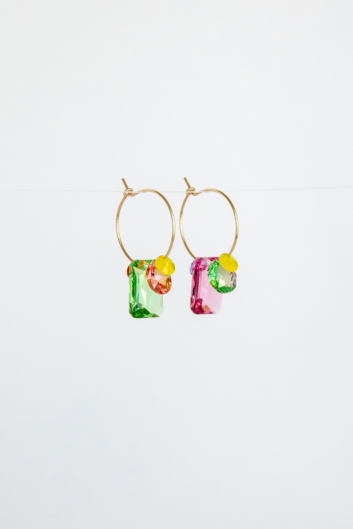 Sweet Pea Earrings No. 5 by Abacus Row Handmade Jewelry