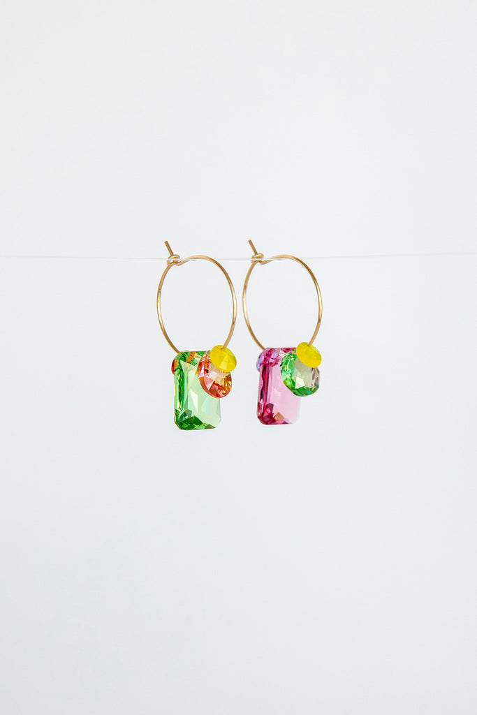 Sweet Pea Earrings No. 5 by Abacus Row Handmade Jewelry