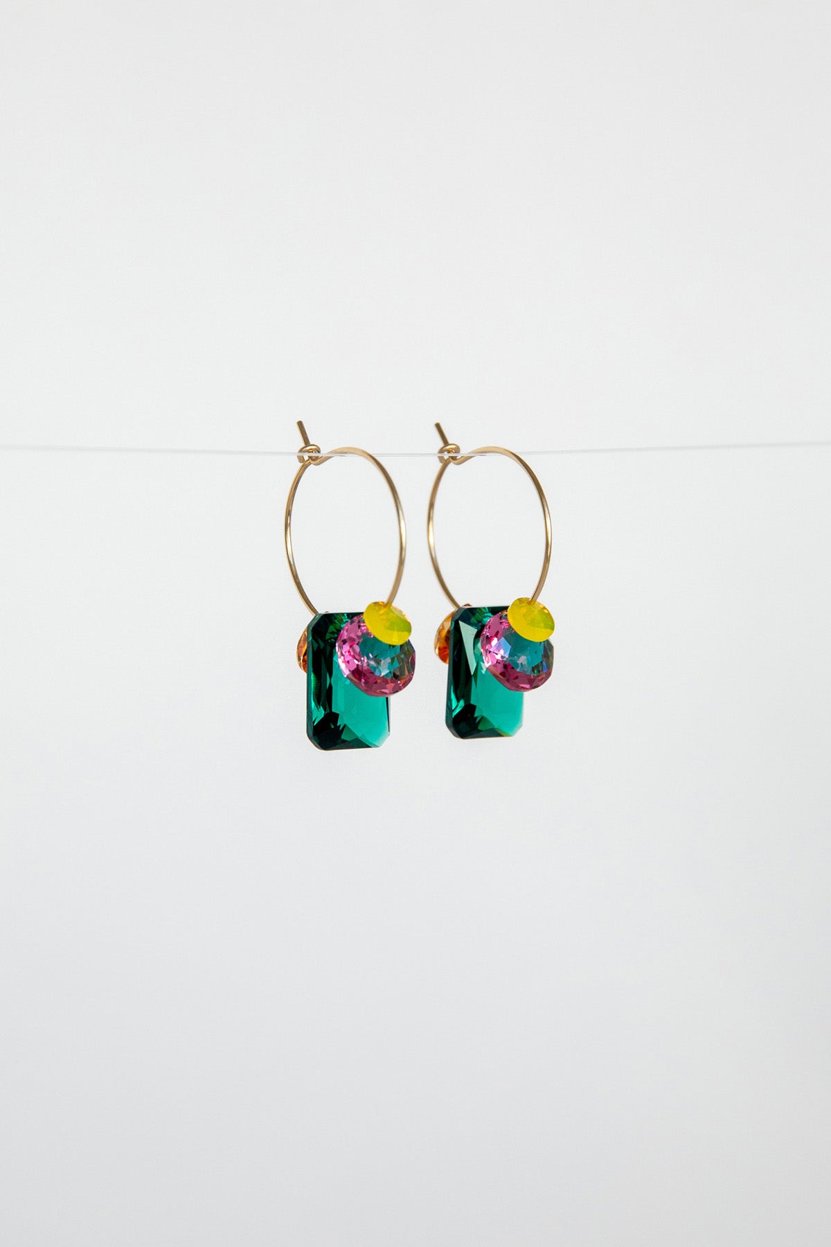 Sweet Pea Earrings No. 6 by Abacus Row Handmade Jewelry