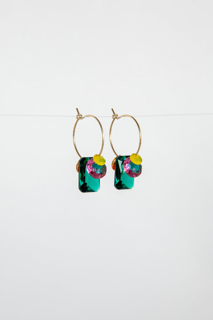 Sweet Pea Earrings No. 6 by Abacus Row Handmade Jewelry