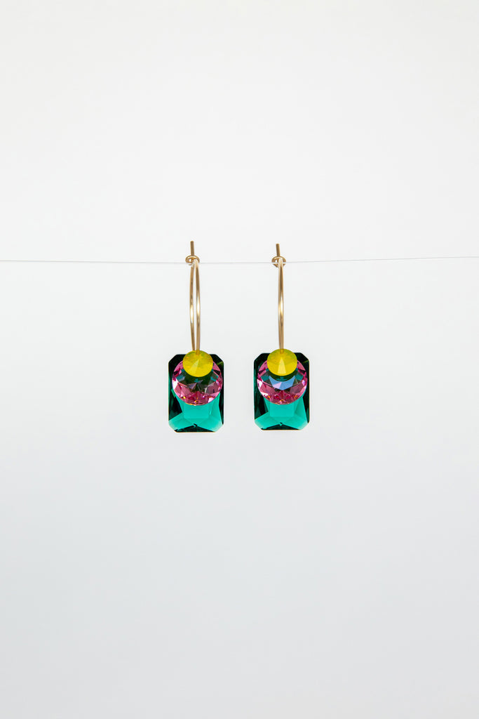 Sweet Pea Earrings No. 6 by Abacus Row Handmade Jewelry
