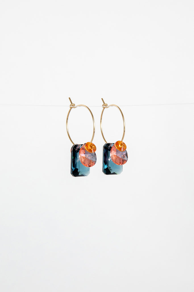 Sweet Pea Earrings No. 7 by Abacus Row Handmade Jewelry