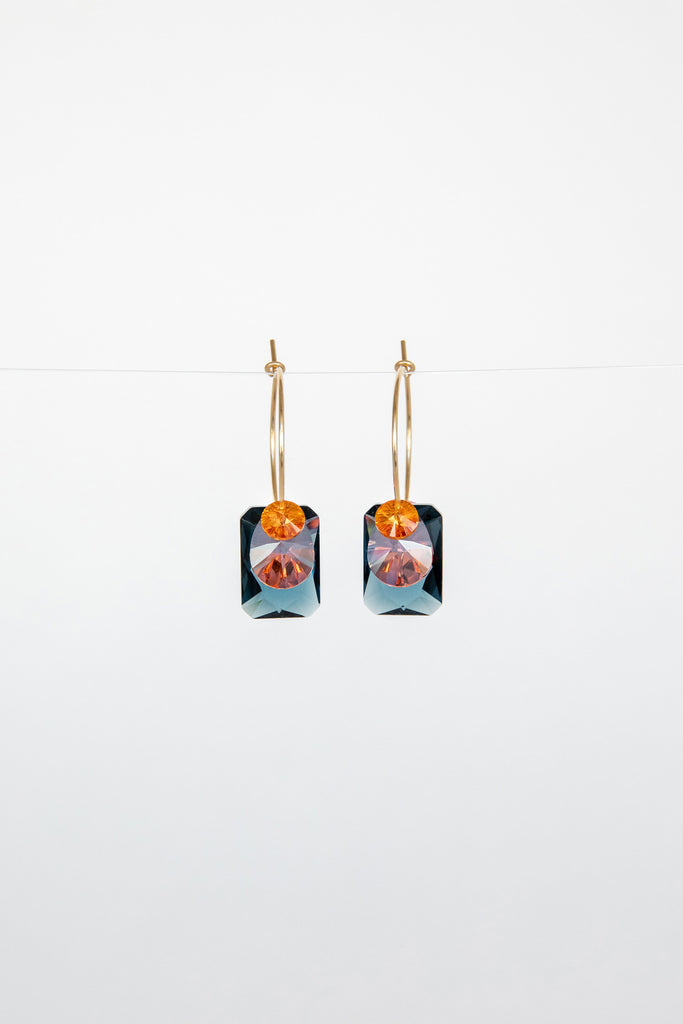 Sweet Pea Earrings No. 7 by Abacus Row Handmade Jewelry
