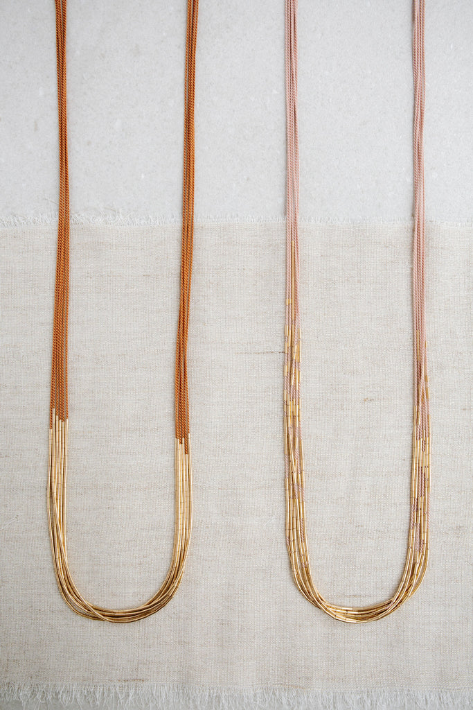 Vela Necklace at Abacus Row Handmade Jewelry
