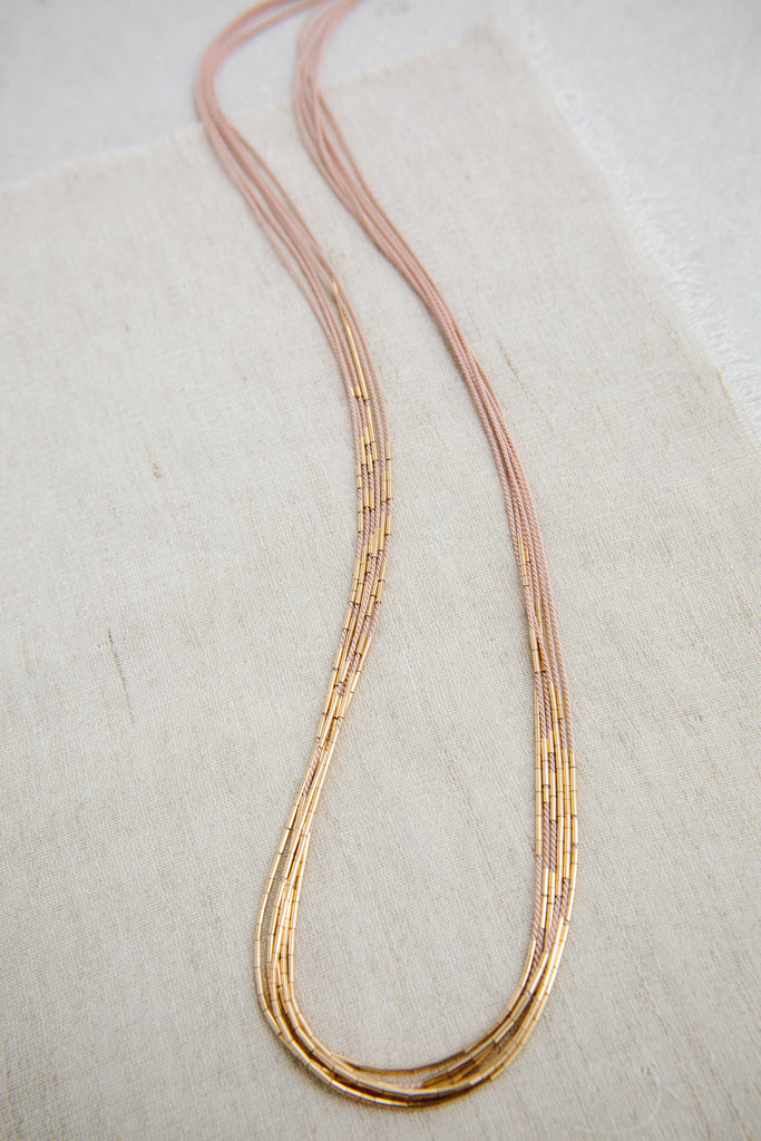 Vela Necklace at Abacus Row Handmade Jewelry