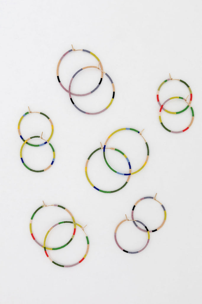 Tam Collection Hoop Earrings at Abacus Row