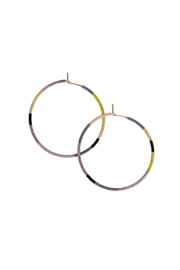 Large Volcano Voyage Hoop Earrings at Abacus Row