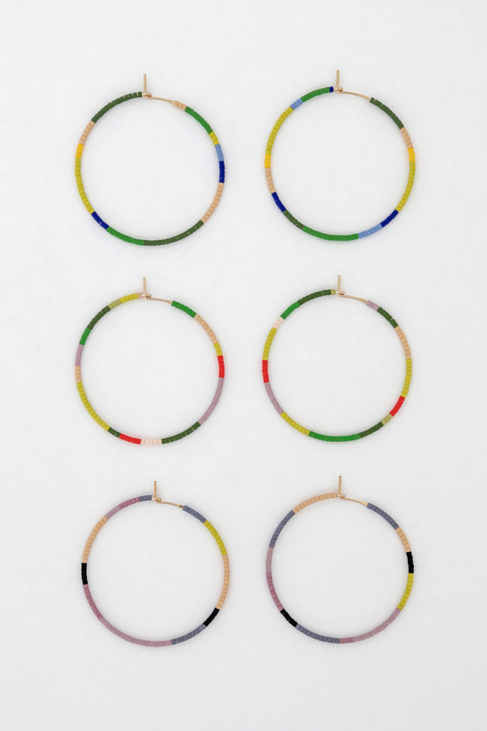 Large Voyage Hoop Earrings at Abacus Row