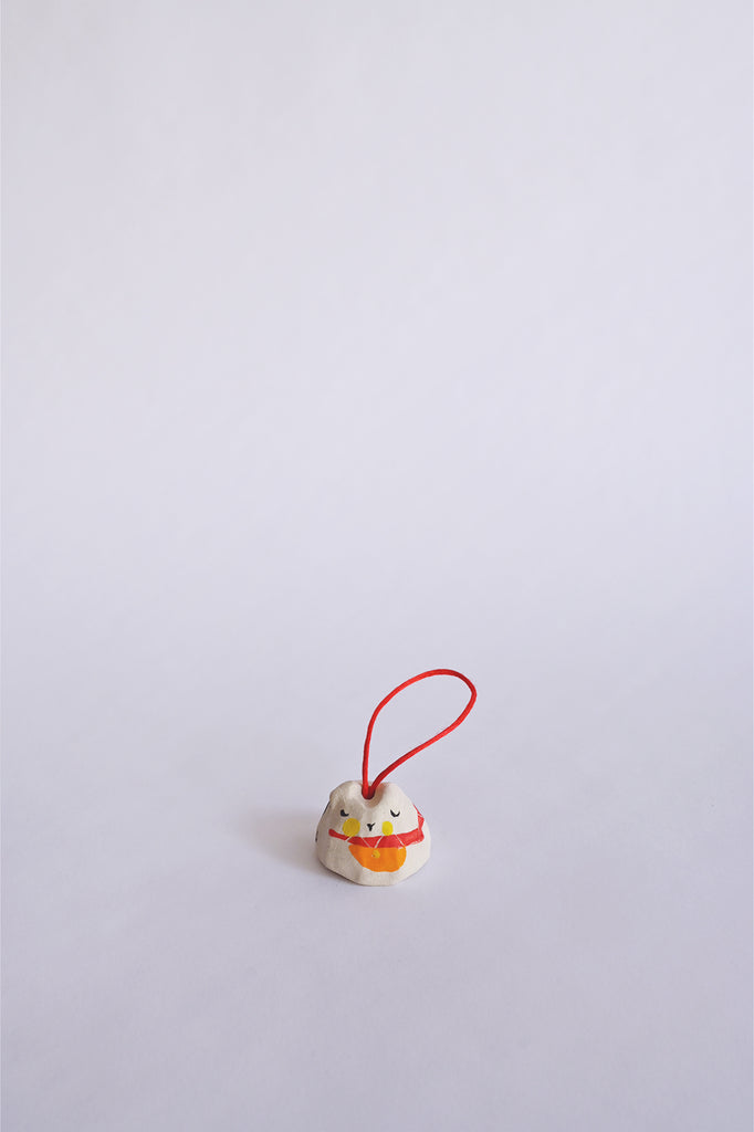 Mini Maneki Neko Charm – Red