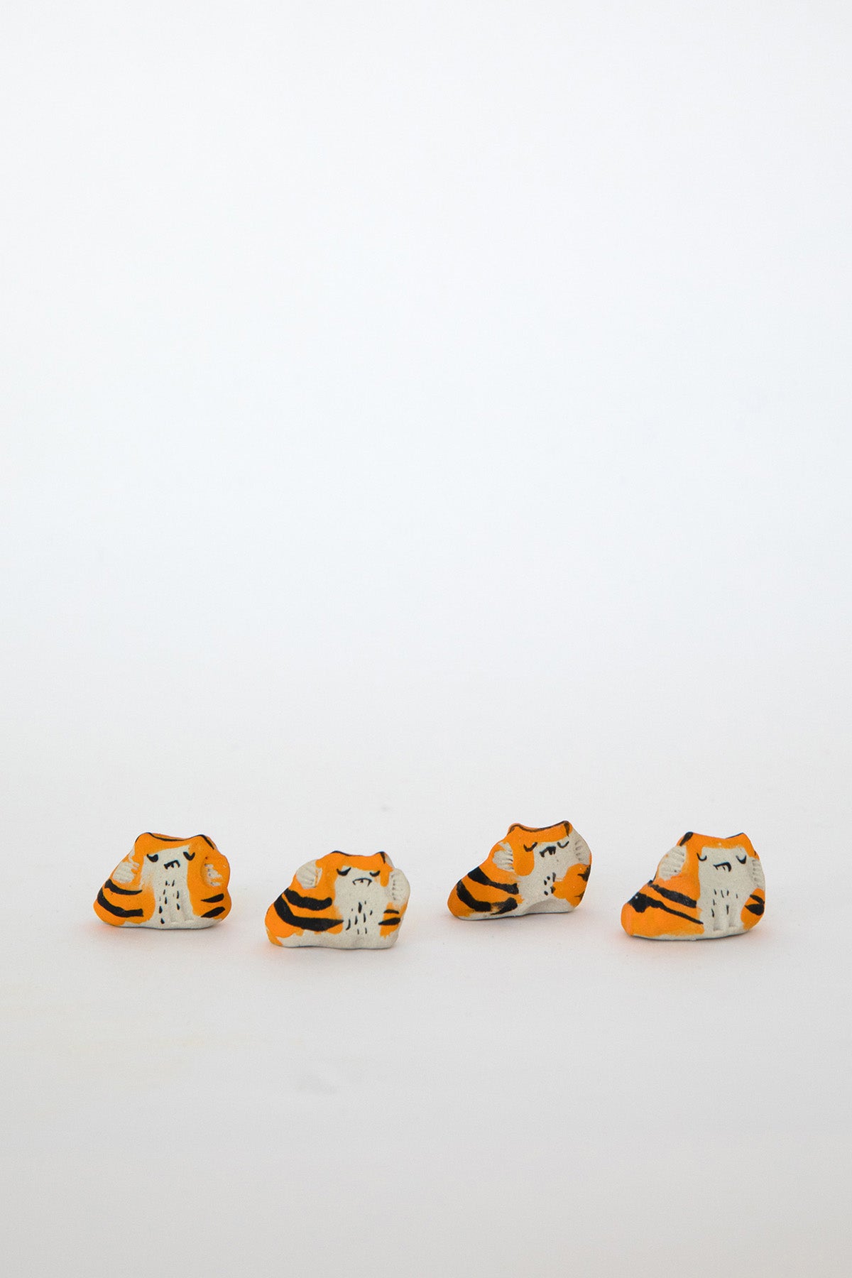 Mini Tigers by Alyson Iwamoto at Abacus Row Handmade Jewelry