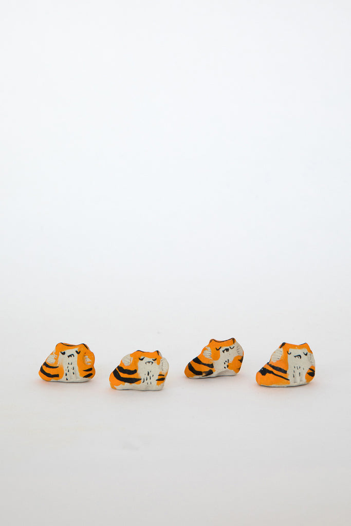 Mini Tigers by Alyson Iwamoto at Abacus Row Handmade Jewelry