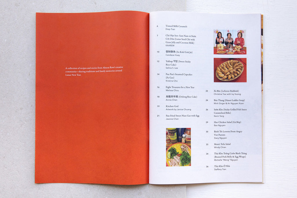 Ăn Tết Zine for Luna New Year 2022 at Abacus Row Handmade Jewelry
