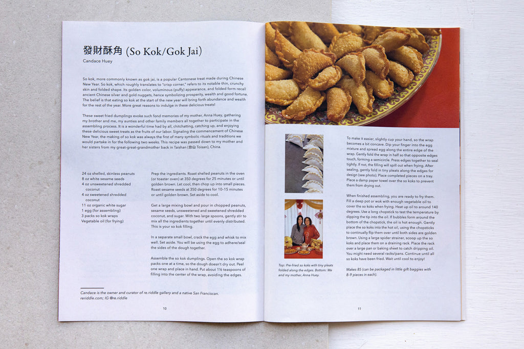 Ăn Tết Zine for Luna New Year 2022 at Abacus Row Handmade Jewelry