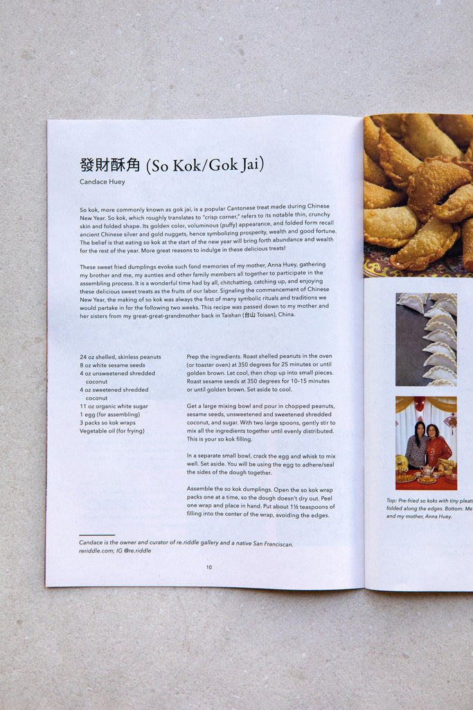 Ăn Tết Zine for Luna New Year 2022 at Abacus Row Handmade Jewelry