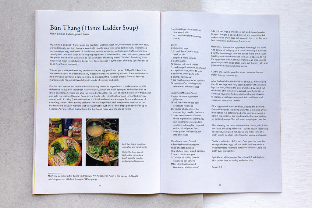 Ăn Tết Zine for Luna New Year 2022 at Abacus Row Handmade Jewelry