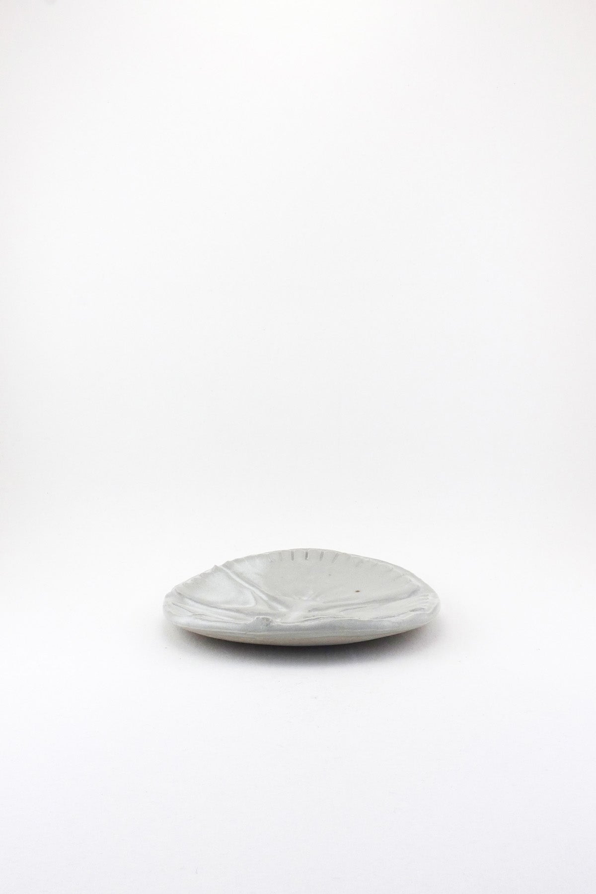Medium Carved Floral Dish by Ariel Clute