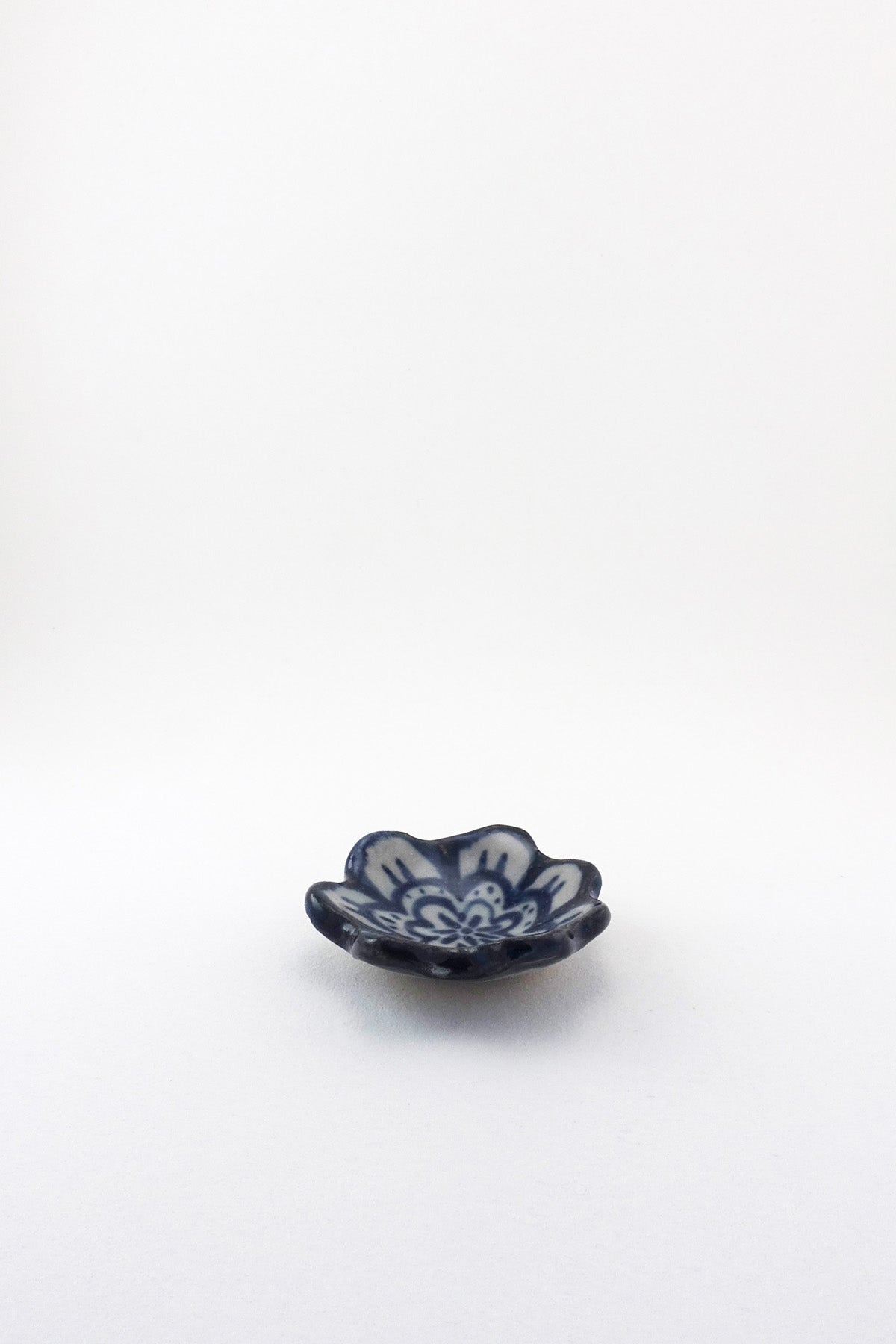 Extra Small Painted Floral Dish by Ariel Clute
