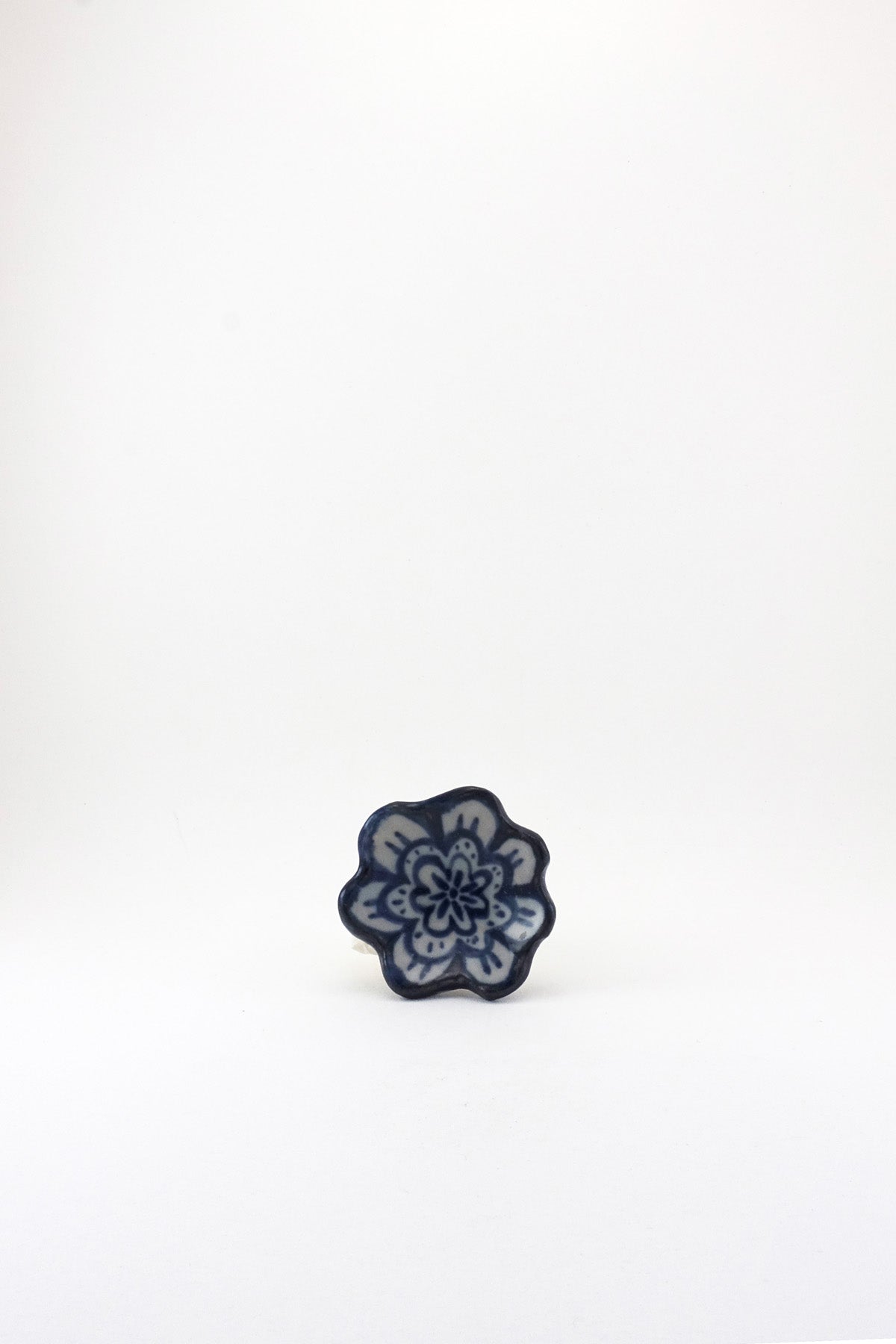 Extra Small Painted Floral Dish by Ariel Clute