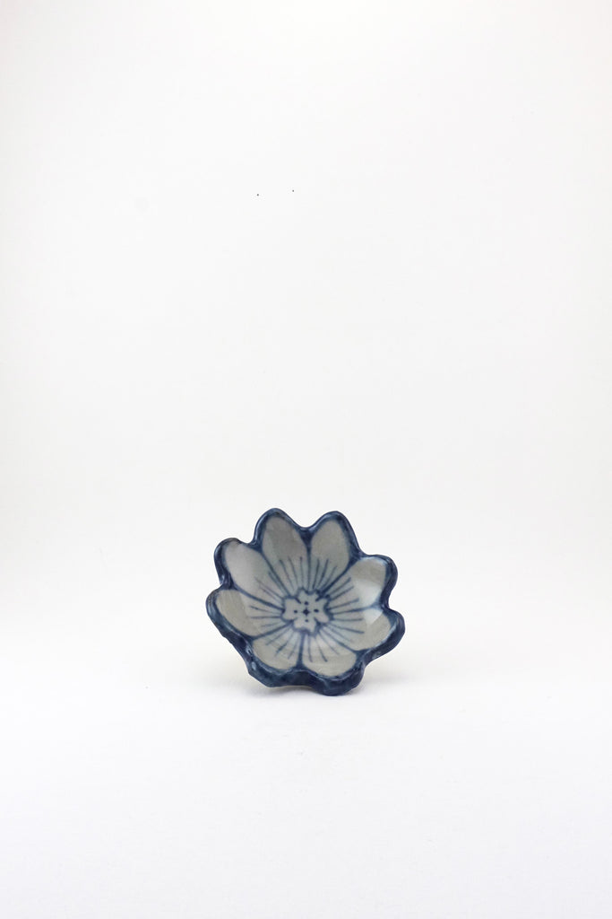 Extra Small Painted Floral Dish by Ariel Clute