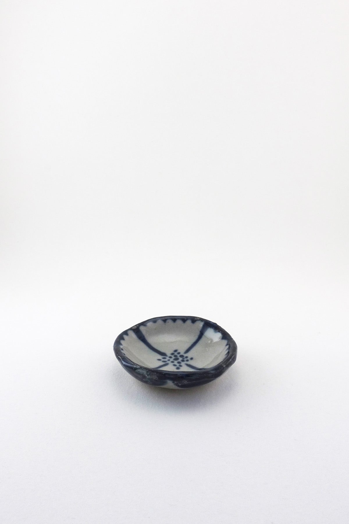 Extra Small Painted Floral Dish by Ariel Clute