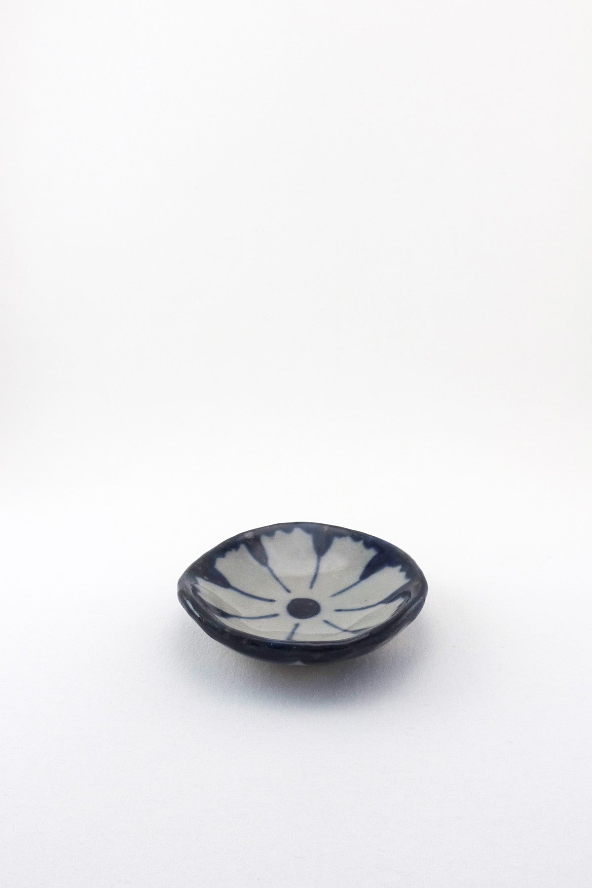 Extra Small Painted Floral Dish by Ariel Clute