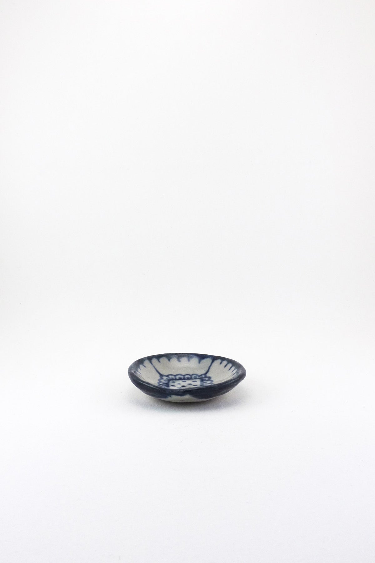 Extra Small Painted Floral Dish by Ariel Clute