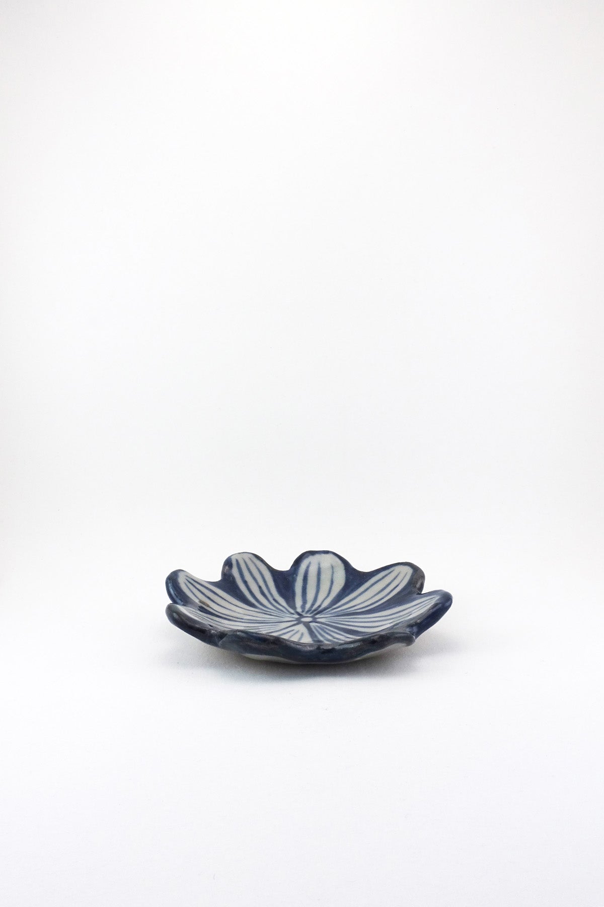 Medium Painted Floral Dishes by Ariel Clute