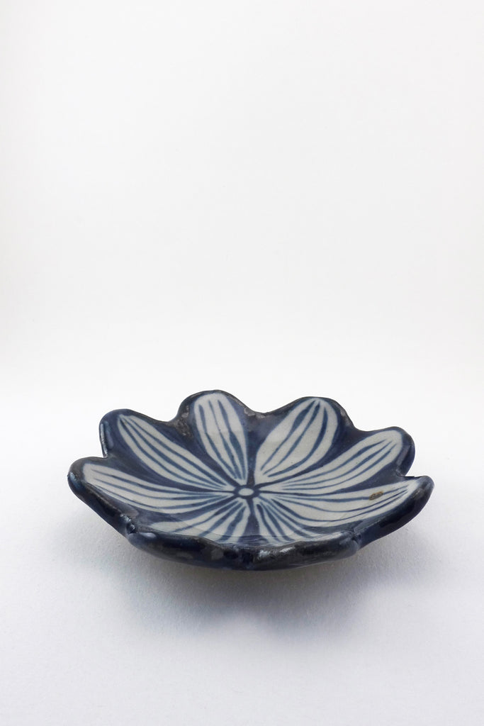 Medium Painted Floral Dishes by Ariel Clute