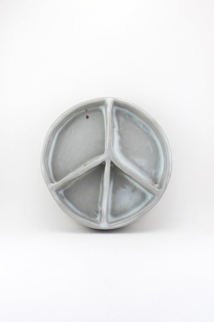 Medium Peace Plate by Ariel Clute
