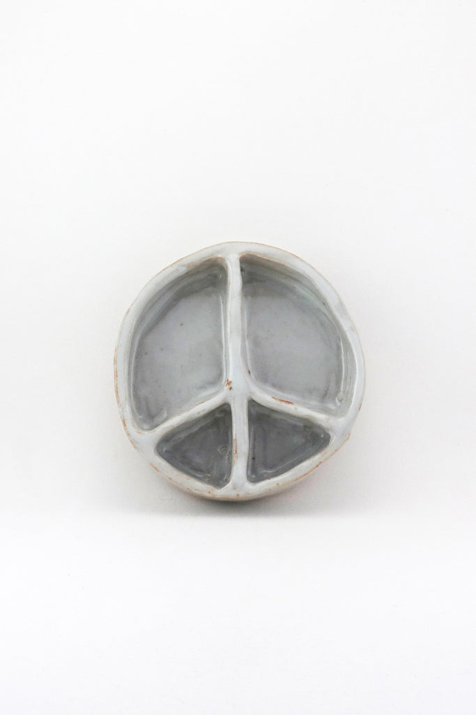 Small Peace Plate by Ariel Clute