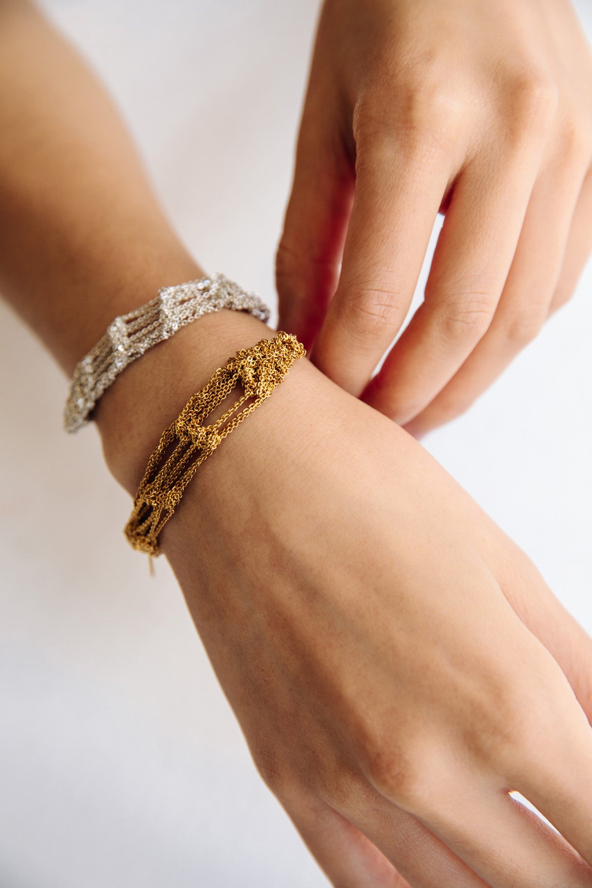 Bare Frame Bracelets by Arielle de Pinto at Abacus Row Jewelry