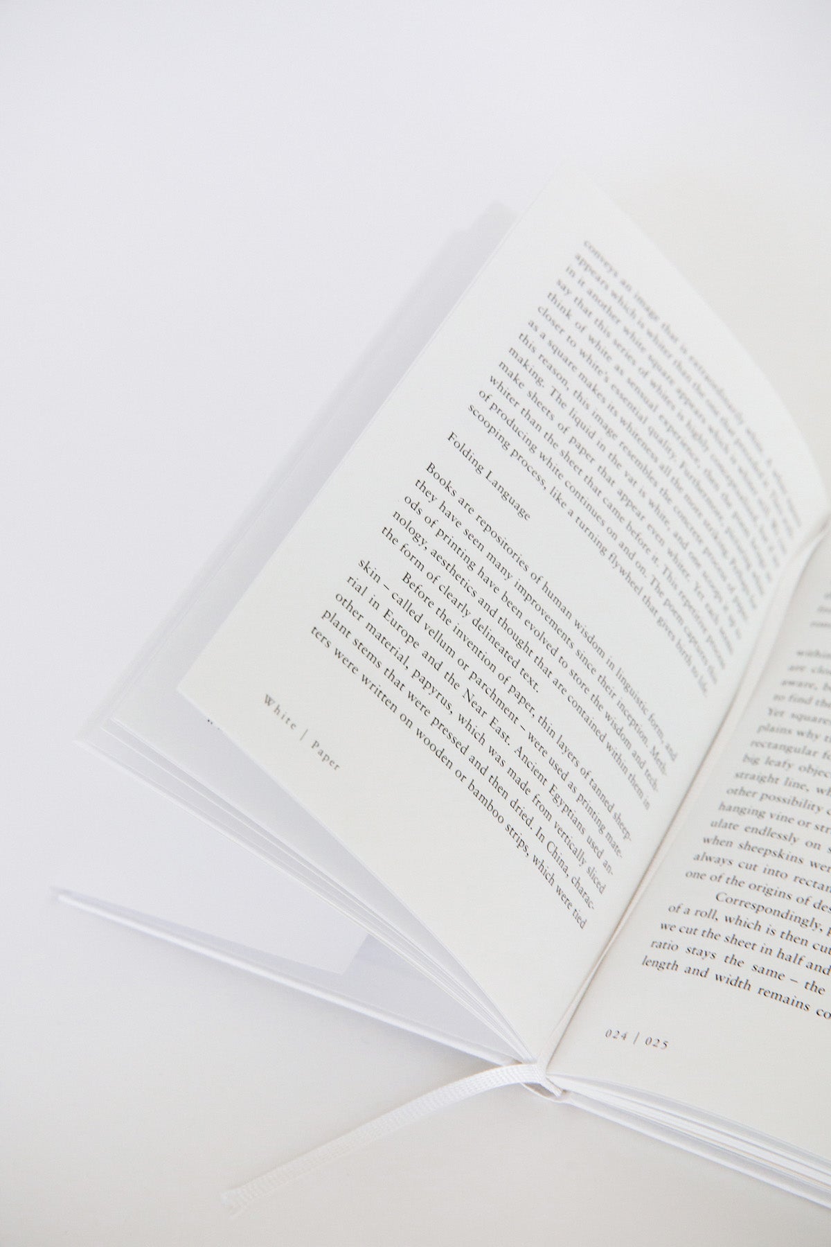 White Book by Kenya Hara at Abacus Row Handmade Jewelry