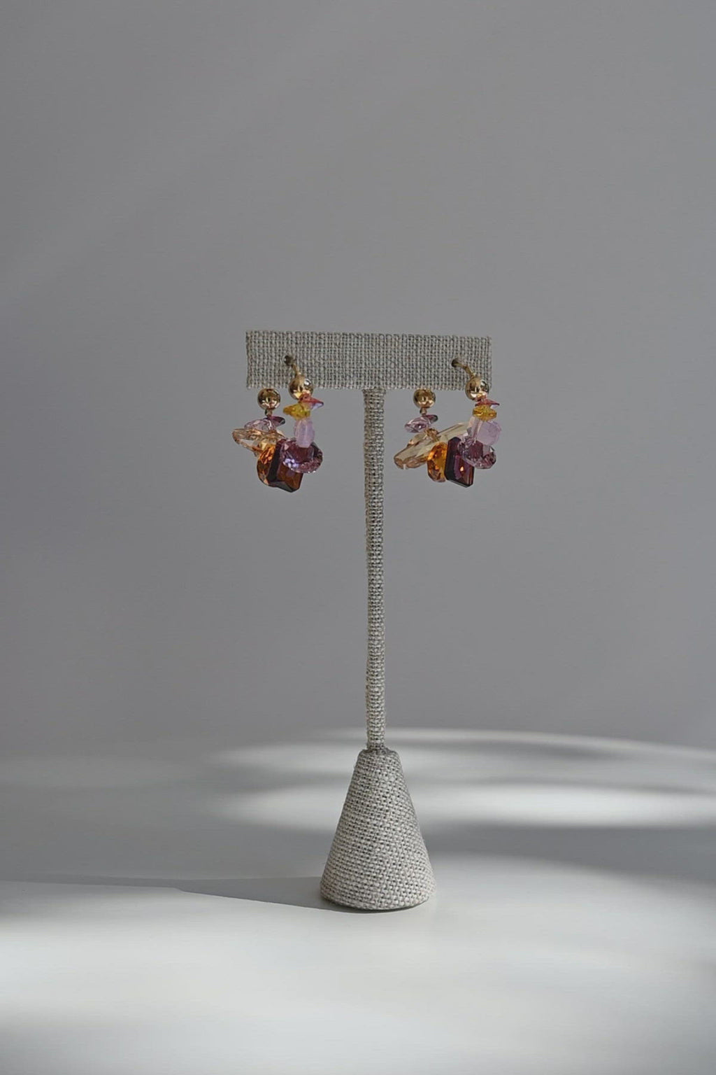 Azalea Earrings No. 9 by Abacus Row Handmade Jewelry