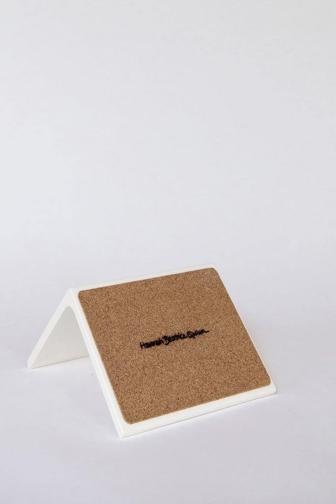 White Bookends by Hannah Beatrice Quinn at Abacus Row