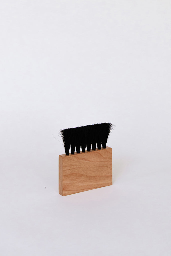 Small Cherry Horsehair Brush by Hannah Beatrice Quinn at Abacus Row